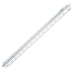 Scalimetro Isoteck - 30 cm - per catasto - scale 1:500-1000-1250-1500-2000-2500 - Arda - 111 - 8003438001115 - DMwebShop