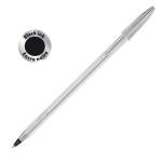 Penna a sfera Cristal Shine con capppuccio - punta media 1 mm - nero - fusto silver - conf. 20 pezzi - Bic - 921339 - 3086123356115 - DMwebShop