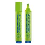 Evidenziatore Video - punta a scalpello - da 1 - 5 mm - lime - conf. 12 pezzi - Tratto - 830209 - 8000825007903 - DMwebShop