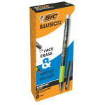 Penna sfera Gelocity Illusion - gel cancellabile - punta 0,7 mm - nero - conf. 12 pezzi - Bic - 943441 - 516523 - 3086123735415 - DMwebShop