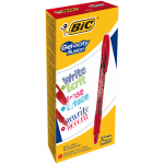 Penna sfera Gelocity Illusion - gel cancellabile - punta 0,7 mm - rosso - conf. 12 pezzi - Bic - 943442 - 516524 - 3086123735422 - DMwebShop
