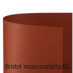 Cartoncino Bristol Color 50 x 70 cm 200 gr rosso scarlatto 61 - 18575