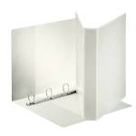 Raccoglitore personalizzabile Display 4 anelli a D 30 mm 4,7 cm 22 x 30 cm bianco Esselte 394756000 - 3654