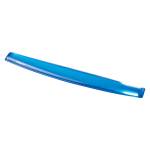 Poggiapolsi da tastiera - gel - blu trasparente - Fellowes 91137 - 9113709 - 77511911378 - DMwebShop