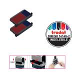 Blister da 2 tamponi 6-4912-2 blu-rosso troda - Trodat - 83541. - 9008056835417 - DMwebShop