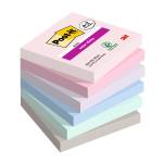 Blocco foglietti Super Sticky Soulful - 76 x 76 mm - 90 fogli - conf 6 blocchi - Post-it - 7100259203 - 4054596926011 - DMwebShop