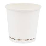 Bicchiere in carta 200 ml bianco - 6530