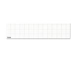 Carta leona 70 x 100 cm bianca 10 mm ambo i lati 120 gr confezione 50 fogli - 18884