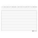 Schede in cartoncino rigate - 15 x 10,5 cm - orizzontale - conf. 100 pezzi - Edipro - E3126BL - 8023328312619 - 52086_2 - DMwebShop