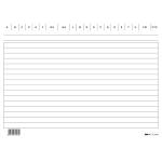 Schede in cartoncino rigate - 15 x 21 cm - orizzontale - conf. 100 pezzi - Edipro - E3246BL - 8023328341312 - 52088_1 - DMwebShop