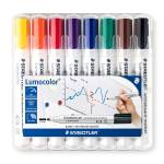 Marcatore cancellabile Lumocolor whiteboard 351 - tratto 2 mm - astuccio 8 pezzi - Staedtler - 351WP8 - 4007817186244 - 77296_1 - DMwebShop