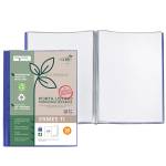 Portalistini personalizzabile Ermes TI - PP riciclato - 22 x 30 cm - 20 buste - blu - conf. 25 pezzi - Sei Rota - 57272007 - 8004972031637 - DMwebShop