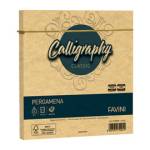 Busta Calligraphy Pergamena - 170 x 170 mm - 90 gr - oro 03 - conf. 25 pezzi - Favini - A57W078 - 8007057750041 - DMwebShop