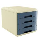 Cassettiera Vintage Sugar - 4 cassetti - 29,5 x 38,5 x 28,2 cm - azzurro - Arda - 18P4PSU - 8003438032201 - DMwebShop