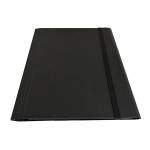 Cartella con elastico piatto dorso variabile grigio - 7611