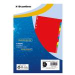 Divisori neutri 12 tacche - A4 Maxi - PPL - colori assortiti - Starline - 2000008C1-STL - 8025133129000 - DMwebShop