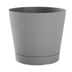 Vaso Orione 26 lt diametro 38 cm grigio nebbia - 8358
