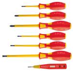 Cacciaviti isolati 1000 V con cercafase misure assortite - 12709