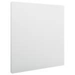 Lavagna magnetica modulare senza cornice 45 x 45 cm acciaio bianco - 12029