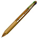 Penna a sfera 4 Multi Chrome punta 1 mm 4 colori metallic gold - 14579
