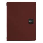 PortaMenu Talk 3 inserti doppi inclusi A4,24,3 x 31,6 cm bordeaux - 11994