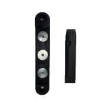 Terminale a muro per testina Rondo Tensa magnetico 2,2x12,5 cm nero - 13351