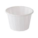 Coppetta porta salse monouso in carta - 30 ml - bianco - conf. 250 pezzi - Signor Bio - PCC001BIO250B - 8055715782958 - DMwebShop