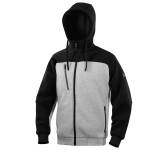 Felpa Borgo - con cappuccio - taglia XL - grigio-nero - Deltaplus - BORGOGRXG - 3295249290498 - DMwebShop