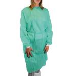Camice monouso Visitor 30 - taglia unica - PLP - verde - Worker - GA209.11.03 - 8057714904782 - DMwebShop