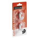 Gancio adesivo - mod.G - conf. 2 pezzi - Perfetto - 16950 - 8052474169501 - DMwebShop