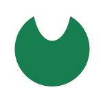 Adesivo raccolta differenziata per carrello portasacco spessore 300 micron verde - 20174