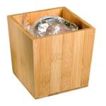 Barattolo portarifiuti da tavola 11 x 11 x 11 cm bamboo - 17905