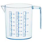 Brocca graduata 0,75 lt trasparente - 18103