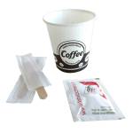 Serving kit 50 bicchierini 50 bustine zucchero 50 palettine - 19898