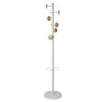 Appendiabiti a 6 ganci Music + 3 miniganci 175 cm - bianco-legno - Alba - PMMUSIC BC - 3129710016204 - DMwebShop