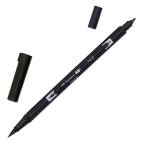Pennarello Dual Brush N15 - nero - conf. 6 pezzi - Tombow - PABT-N15 - 4901991902310 - DMwebShop