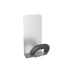 Appendiabiti magnetico 7,4 x 6,8 x 14,3 cm 1 posto acciaio - 23731