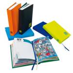 Diario maschile 12 mesi copertina soft touch colori assortiti - 21811
