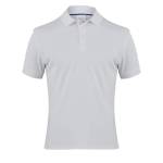 Polo Jeff da uomo manica corta taglia L bianco - 21115