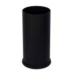 Portaombrelli Steel con vaschetta interna diametro 24 cm H 49 cm 22 lt nero - 24190