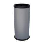Posacenere autoestinguente coperto da terra diametro 31 cm H 72 cm grigio - 23954