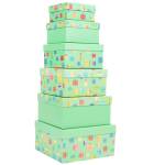 Set scatole regalo dimensioni assortite fantasia Memento - 21468