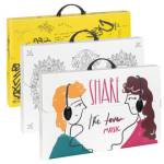 Valigetta polionda Smart 36,5 x 56,5 cm dorso 5,5 cm fantasie assortite - 23185