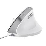 Mouse ergonomico Bayo II con filo bianco - 25397 - 8713439253979 - DMwebShop