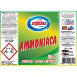 Ammoniaca amacasa - Ammoniaca per pulire - Ammoniaca classica - 5 lt - Amacasa