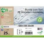 Buste forate Gea 150 - PP riciclato - buccia pesante - 702215 - 8004972029757 - DMwebShop - 3