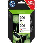 Multipack Cartucce Originale - HP 301 - 190 pagine - Hp - N9J72AE - 889894508898 - Cartucce HP deskjet 2540 - HP 2540 cartucce - DMwebShop