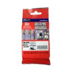 Nastro con adesivo resistente nero bianco 12 mm x 8mt - TZES231,439