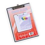 Portablocco in PPL con molla in metallo personalizzabile A4 trasparente - 1141