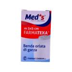 Benda di garza orlata 5 cm x 5 mt - 29741